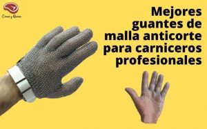 Guantes anticorte seguridad carniceria