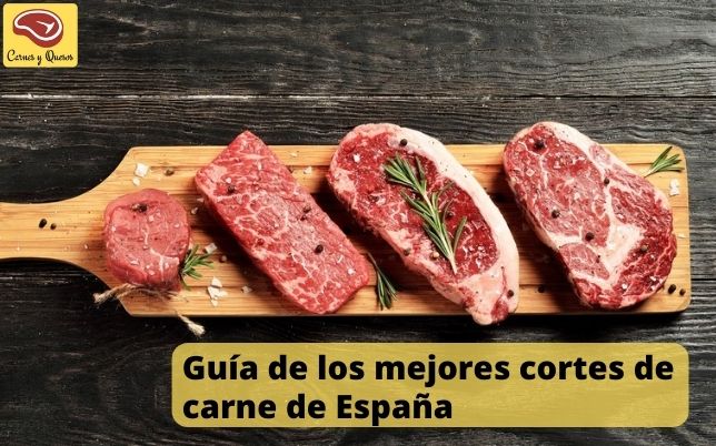 Guia mejores cortes de carne de España