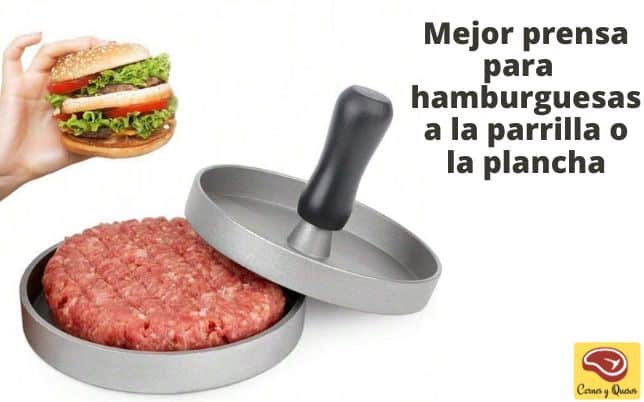 prensa para hamburguesas barbacoa